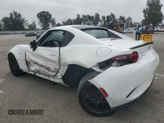 2020 Mazda MX-5 Miata Club with VIN JM1NDAL75L0417028, listed as a Copart auction lot 59763615 with Not provided miles and Salvage title. Bid and sale history available at DreamBid. Image 2.