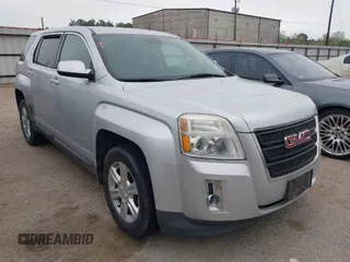 2014 GMC Terrain SLE with VIN 2GKALMEK9E6275575, listed as a IAAI auction lot 41886009 with 118,743 mi miles. Bid and sale history available at carsss.com. Image 1.