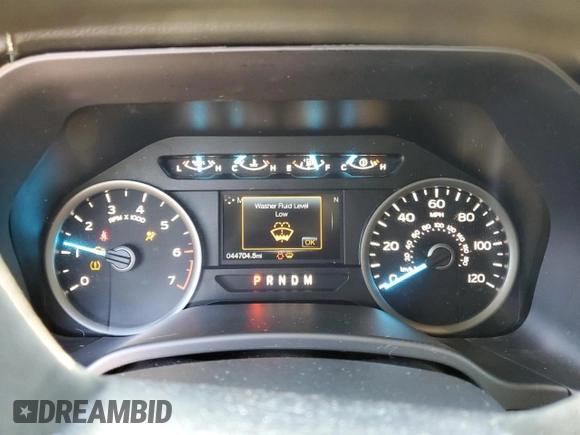 2019 Ford F-150 XL with VIN 1FTEW1C52KKC04212, listed as a Copart auction lot 54399255 with 44,704 mi miles and Salvage Title. Bid and sale history available at carsss.com. Image 9.