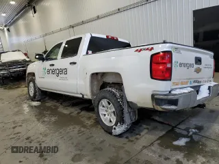 2018 Chevrolet Silverado 1500 Work Truck with VIN 3GCUKNEC4JG156616, listed as a Copart auction lot 44974655 with 158,347 mi miles and Salvage Title. Bid and sale history available at carsss.com. Image 2.