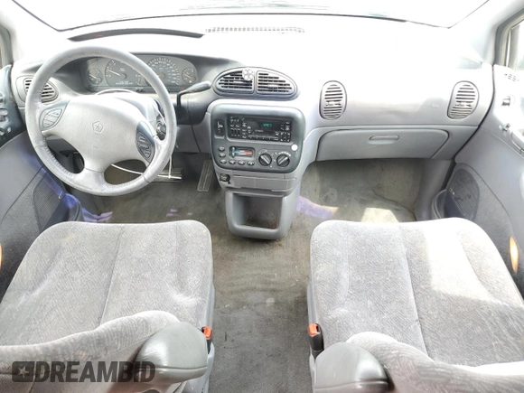 2000 Dodge Caravan SE with VIN 1B4GP44G7YB636078, listed as a Copart auction lot 59387395 with 184,916 mi miles and Salvage title. Bid and sale history available at DreamBid. Image 8.