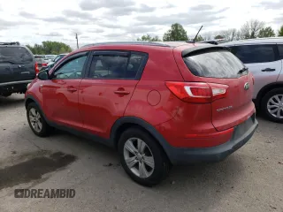 2013 Kia Sportage LX with VIN KNDPBCA2XD7500836, listed as a Copart auction lot 54948685 with 96,591 mi miles and Clean Title. Bid and sale history available at carsss.com. Image 2.