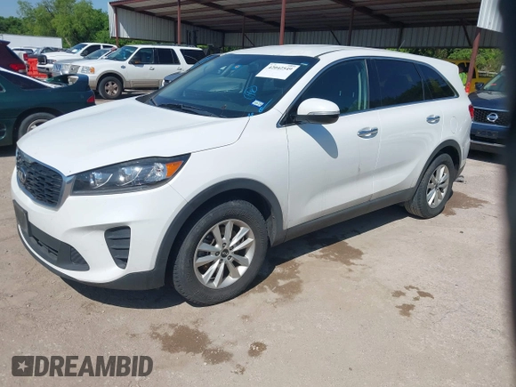 2019 Kia Sorento S V6 with VIN 5XYPG4A50KG565227, listed as a IAAI auction lot 42042549 with 1,234 mi miles. Bid and sale history available at carsss.com. Image 17.