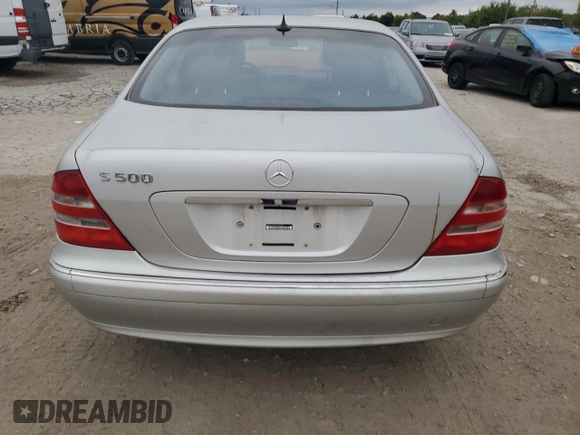 2002 Mercedes-Benz S-Class 5.0L with VIN WDBNG75J62A283821, listed as a Copart auction lot 72925304 with 93,531 mi miles and Clean Title. Bid and sale history available at carsss.com. Image 6.