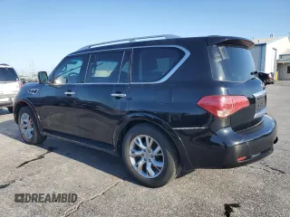 2013 Infiniti QX56 z VIN JN8AZ2NF5D9530196, wystawiony jako Copart lot #53971205 z przebiegiem 188 608 mil mil oraz Czysty tytuł • Clean title. Historia ofert i sprzedaży dostępna na DreamBid. Obrazek 2.