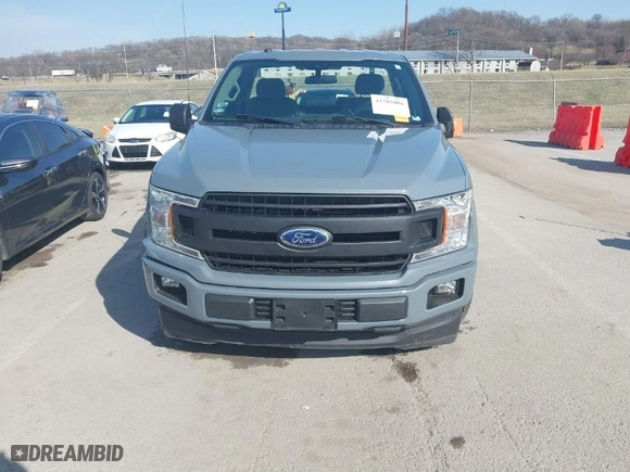 2019 Ford F-150 XL with VIN 1FTMF1CB1KKD81741, listed as a IAAI auction lot 41783806 with 46,978 mi miles. Bid and sale history available at carsss.com. Image 12.