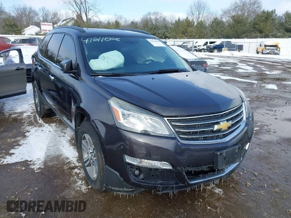 2016 Chevrolet Traverse LT with VIN 1GNKVGKD0GJ270134, listed as a IAAI auction lot 41611058 with 106,685 mi miles and . Bid and sale history available at DreamBid. Image 1.