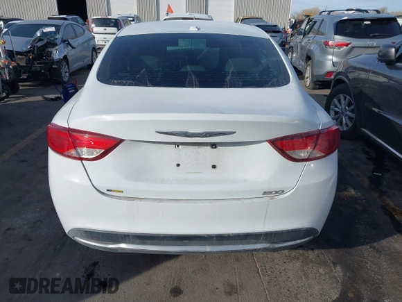 2016 Chrysler 200 Limited with VIN 1C3CCCABXGN153394, listed as a IAAI auction lot 41071024 with 132,146 mi miles. Bid and sale history available at carsss.com. Image 17.