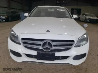 2015 Mercedes-Benz C-Class C 300 with VIN 55SWF4JB6FU082258, listed as a Copart auction lot 83518404 with 122,865 mi miles and Salvage Title. Bid and sale history available at carsss.com. Image 5.