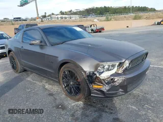 2013 Ford Mustang GT with VIN 1ZVBP8CF0D5247978, listed as a IAAI auction lot 41483581 with 111,560 mi miles. Bid and sale history available at carsss.com. Image 1.