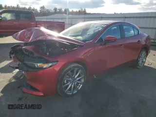 2021 Mazda 3 Preferred with VIN 3MZBPBCM9MM205816, listed as a Copart auction lot 84468874 with 34,351 mi miles and Salvage Title. Bid and sale history available at DreamBid. Image 1.