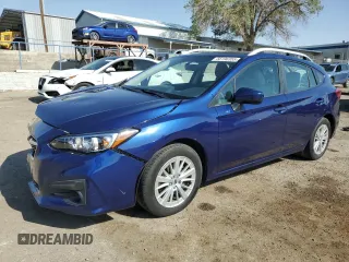 2018 Subaru Impreza Premium z VIN 4S3GTAB64J3740289, wystawiony jako Copart lot #56196355 z przebiegiem 52 923 mil mil oraz Szkoda całkowita • Salvage title. Historia ofert i sprzedaży dostępna na DreamBid. Obrazek 1.