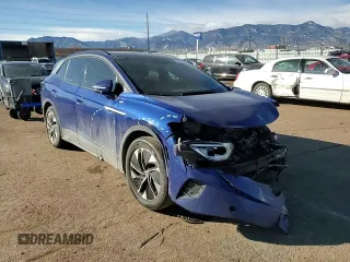 2021 Volkswagen ID.4 Pro S z VIN WVGTMPE20MP031536, wystawiony jako Copart lot #45492305 z przebiegiem 90 782 mil mil oraz Szkoda całkowita • Salvage title. Historia ofert i sprzedaży dostępna na DreamBid. Obrazek 12.