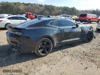 2020 Chevrolet Camaro 1SS with VIN 1G1FF1R76L0106111, listed as a Copart auction lot 87757775 with 68,646 mi miles and Salvage Title. Bid and sale history available at carsss.com. Image 3.