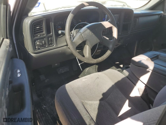 2006 Chevrolet Silverado 1500 Work Truck with VIN 3GCEC14X16G166929, listed as a Copart auction lot 47833845 with 253,683 mi miles and Salvage Title. Bid and sale history available at carsss.com. Image 8.