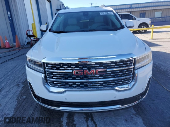 2023 GMC Acadia Denali with VIN 1GKKNPLS7PZ256761, listed as a Copart auction lot 49346845 with 8,290 mi miles and Salvage title. Bid and sale history available at DreamBid. Image 5.