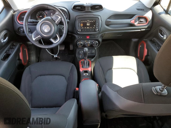 2016 Jeep Renegade Trailhawk z VIN ZACCJBCT2GPC65342, wystawiony jako Copart lot #63436625 z przebiegiem 62 546 mil mil oraz Czysty tytuł • Clean title. Historia ofert i sprzedaży dostępna na DreamBid. Obrazek 8.
