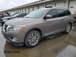 2014 Nissan Pathfinder SL z VIN 5N1AR2MM1EC617511, wystawiony jako Copart lot #55506935 z przebiegiem 173 304 mil mil oraz Szkoda całkowita • Salvage title. Historia ofert i sprzedaży dostępna na DreamBid. Obrazek 1.