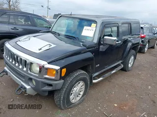 2008 Hummer H3 Luxury with VIN 5GTEN13E088189095, listed as a IAAI auction lot 41507479 with 257,211 mi miles and . Bid and sale history available at DreamBid. Image 2.
