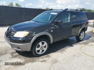 2005 Mitsubishi Outlander XLS z VIN JA4LX41F05U004692, wystawiony jako Copart lot #60431695 z przebiegiem 218 356 mil mil oraz Szkoda całkowita • Salvage title. Historia ofert i sprzedaży dostępna na DreamBid. Obrazek 1.