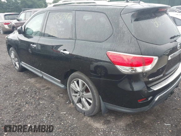 2014 Nissan Pathfinder S with VIN 5N1AR2MM3EC698527, listed as a IAAI auction lot 42576249 with Not provided miles and . Bid and sale history available at DreamBid. Image 3.
