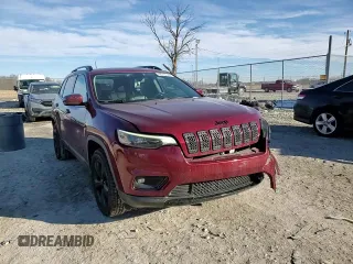 2020 Jeep Cherokee Altitude with VIN 1C4PJMLB5LD609002, listed as a Copart auction lot 42815385 with 105,266 mi miles and Salvage Title. Bid and sale history available at carsss.com. Image 12.
