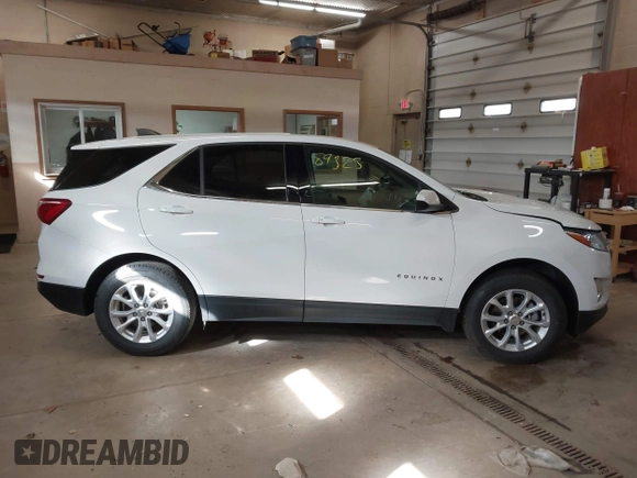 2020 Chevrolet Equinox LT with VIN 3GNAXUEV1LS619741, listed as a IAAI auction lot 40689323 with 42,405 mi miles and . Bid and sale history available at DreamBid. Image 13.
