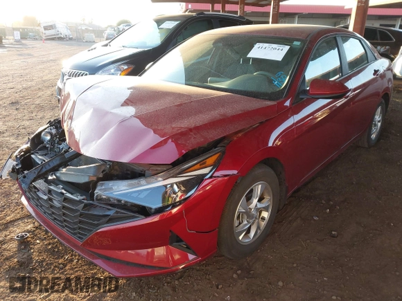 2023 Hyundai Elantra SE with VIN KMHLL4AGXPU575731, listed as a IAAI auction lot 41472044 with 33,154 mi miles and . Bid and sale history available at DreamBid. Image 16.