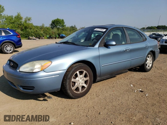 2006 Ford Taurus SEL with VIN 1FAFP56U56A121841, listed as a Copart auction lot 64722045 with 147,223 mi miles and Salvage title. Bid and sale history available at DreamBid. Image 1.
