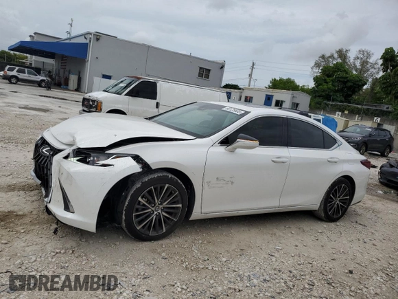 2024 Lexus ES 350 с VIN 58ADZ1B19RU175330, выставлен на аукционе Copart как лот 60125655 с пробегом 7 074 миль миль и Списание • Salvage title. История ставок и продаж доступна на DreamBid. Изображение 1.