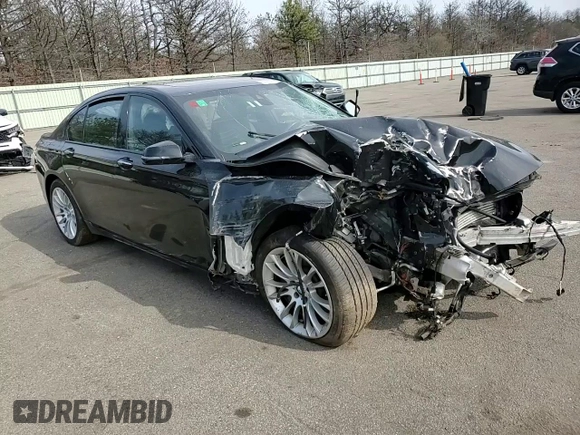 2015 BMW 7 Series 750i xDrive with VIN WBAYB6C59FD965994, listed as a Copart auction lot 53994545 with 119,929 mi miles and Salvage Title. Bid and sale history available at carsss.com. Image 14.