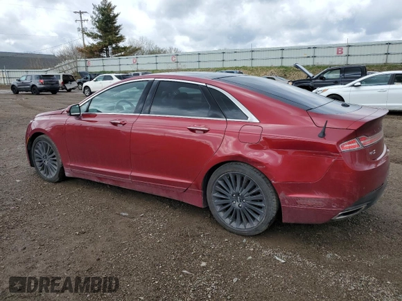 2013 Lincoln MKZ with VIN 3LN6L2JK4DR806504, listed as a Copart auction lot 53734515 with 127,112 mi miles and Clean Title. Bid and sale history available at carsss.com. Image 2.