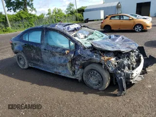 2021 Toyota Corolla L with VIN 5YFBPMBE6MP156804, listed as a Copart auction lot 59921274 with 0 mi miles and Salvage Title. Bid and sale history available at carsss.com. Image 4.