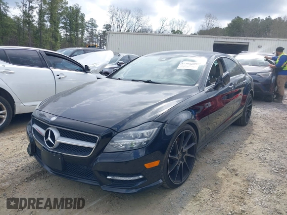 2013 Mercedes-Benz CLS-Class CLS 550 with VIN WDDLJ9BB1DA083618, listed as a IAAI auction lot 41794862 with 106,484 mi miles. Bid and sale history available at carsss.com. Image 17.