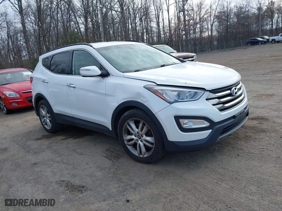 2013 Hyundai Santa Fe 2.0T Sport with VIN 5XYZUDLA8DG013103, listed as a IAAI auction lot 41916256 with 146,427 mi miles. Bid and sale history available at carsss.com. Image 1.