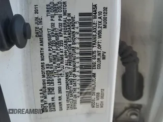 2011 Mitsubishi Endeavor LS z VIN 4A4JN2AS4BE032045, wystawiony jako Copart lot #49264925 z przebiegiem 128 393 mil mil oraz Szkoda całkowita • Salvage title. Historia ofert i sprzedaży dostępna na DreamBid. Obrazek 15.