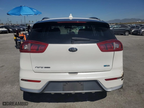 2017 Kia Niro EX with VIN KNDCC3LC1H5071637, listed as a Copart auction lot 52370975 with 80,656 mi miles and Salvage Title. Bid and sale history available at carsss.com. Image 6.