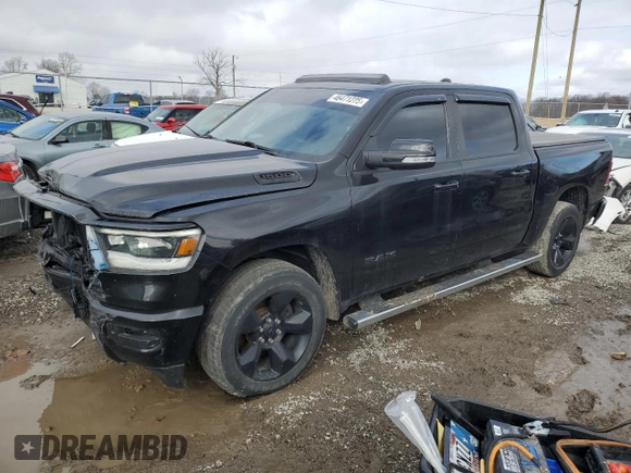 2019 Ram 1500 Big Horn/Lone Star with VIN 1C6SRFFT8KN710666, listed as a Copart auction lot 46471225 with 71,171 mi miles and Non Repairable. Bid and sale history available at carsss.com. Image 1.