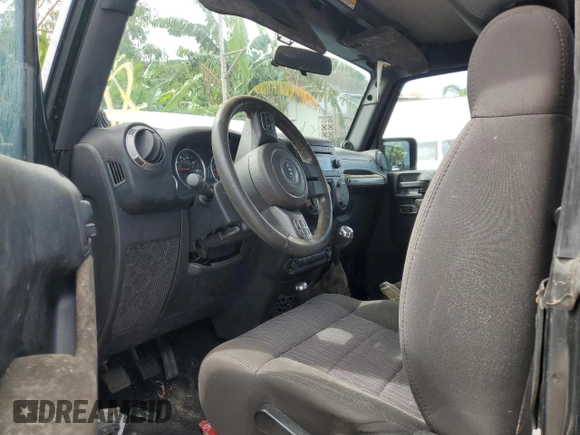 2012 Jeep Wrangler Sport with VIN 1C4AJWAG7CL258762, listed as a Copart auction lot 45012874 with Not provided miles and Non repairable. Bid and sale history available at DreamBid. Image 7.
