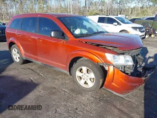 2013 Dodge Journey American Value with VIN 3C4PDCAB4DT563551, listed as a IAAI auction lot 41743097 with 192,406 mi miles and . Bid and sale history available at DreamBid. Image 1.