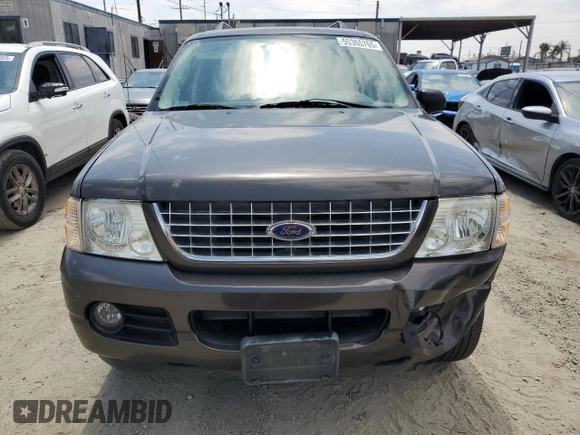 2005 Ford Explorer XLT with VIN 1FMZU63E45ZA78110, listed as a Copart auction lot 55365765 with 167,819 mi miles and Salvage title. Bid and sale history available at DreamBid. Image 5.