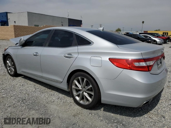2016 Hyundai Azera with VIN KMHFG4JG2GA501321, listed as a Copart auction lot 50603855 with 60,355 mi miles and Salvage title. Bid and sale history available at DreamBid. Image 2.