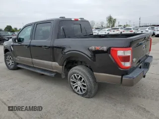 2021 Ford F-150 XL with VIN 1FTFW1ED4MFA04985, listed as a Copart auction lot 55450375 with 47,341 mi miles and Salvage Title. Bid and sale history available at carsss.com. Image 2.