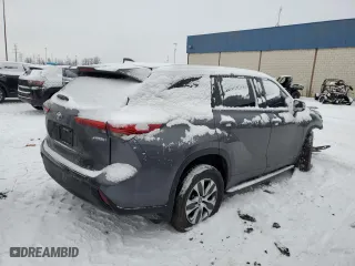 2023 Toyota Highlander Hybrid XLE with VIN 5TDKBRCH6PS583609, listed as a Copart auction lot 88965435 with 143,550 mi miles and Non Repairable. Bid and sale history available at carsss.com. Image 3.