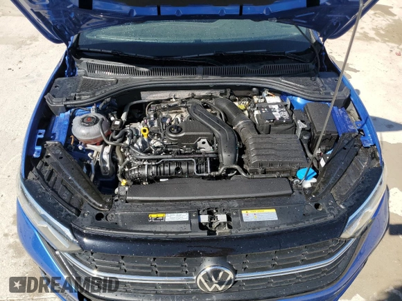 2024 Volkswagen Jetta Sport with VIN 3VWBM7BU2RM008260, listed as a Copart auction lot 49097225 with 4,820 mi miles and Clean title. Bid and sale history available at DreamBid. Image 11.