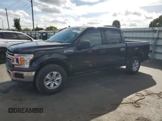 2019 Ford F-150 XL with VIN 1FTEW1C46KKC52481, listed as a Copart auction lot 46554605 with 70,002 mi miles and Salvage Title. Bid and sale history available at carsss.com. Image 1.