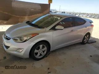 2012 Hyundai Elantra Limited with VIN KMHDH4AE3CU274216, listed as a Copart auction lot 53978675 with 115,254 mi miles and Salvage Title. Bid and sale history available at carsss.com. Image 1.