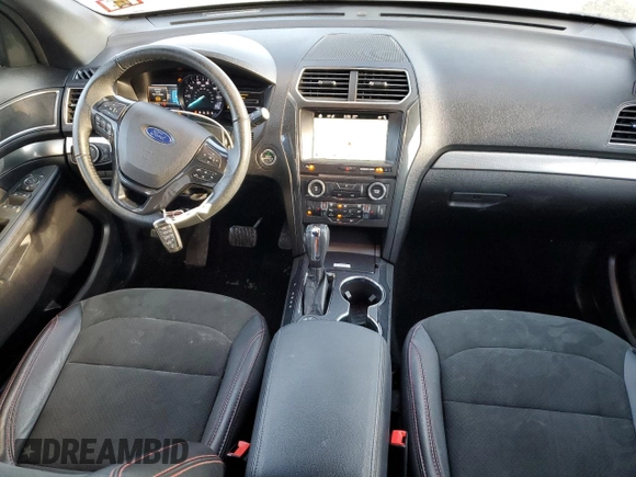 2018 Ford Explorer XLT with VIN 1FM5K8DH2JGC38192, listed as a Copart auction lot 44565615 with 50,629 mi miles and Salvage Title. Bid and sale history available at DreamBid. Image 8.