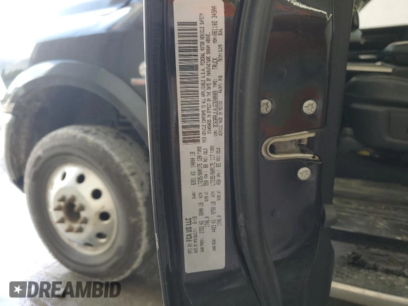 2018 Ram 3500 Laramie z VIN 3C63RRJL0JG320889, wystawiony jako Copart lot #56722505 z przebiegiem 213 976 mil mil oraz Szkoda całkowita • Salvage title. Historia ofert i sprzedaży dostępna na DreamBid. Obrazek 12.