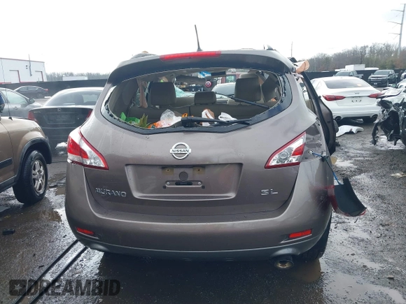 2014 Nissan Murano LE with VIN JN8AZ1MU4EW414243, listed as a IAAI auction lot 41106366 with 72,395 mi miles. Bid and sale history available at carsss.com. Image 16.